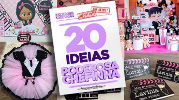 Festa Poderosa Chefinha 20 Ideias Incríveis para se Inspirar Festa Poderosa Chefinha Ideias Incriveis para se Inspirar