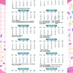 Calendario 2022 Cupcake