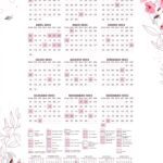 Calendario 2023 Floral