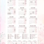 Calendario 2025 Corujinha
