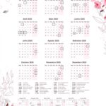Calendario 2025 Floral