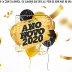 Saia Lateral de Bolo Kit Festa Ano Novo 2020