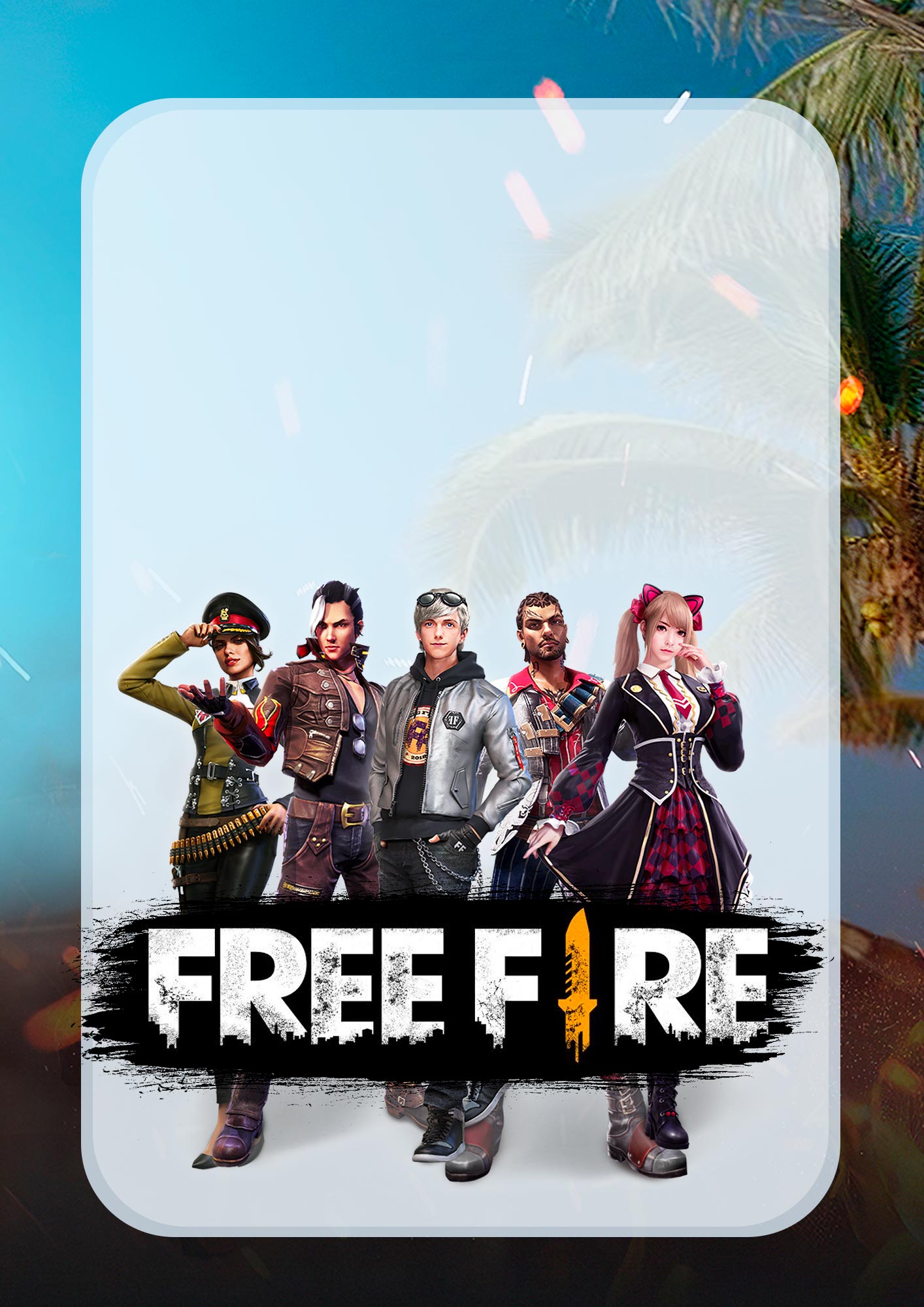 Caderno Personalizado - Free Fire