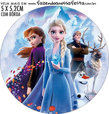 Convite Digital Frozen 2 gratis - Fazendo a Nossa Festa