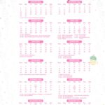 Calendario 2022 Lhama Rosa