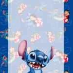 Capa de Caderno Personalizada Stitch