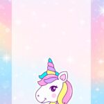 Capa de Caderno Personalizada Unicornio 3