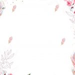Capa Calendário Mensal Floral 2024 - opção clean