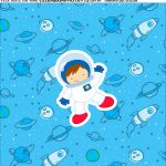 Adesivo Astronauta Cute