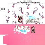 Caixa Baton BTS Anime