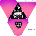 Caixa Piramide Personalizada BTS