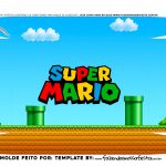 Fundo Caixa Joystick Super Mario