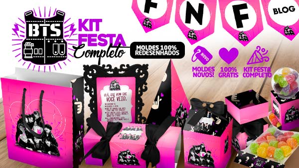 Kit Festa BTS gratis