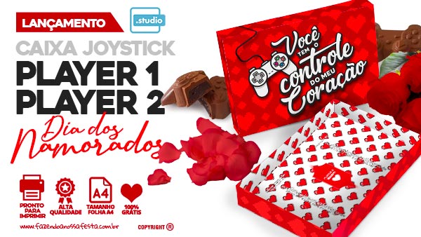 Cartão Jogo do Amor Tic Tac - Molde pronto para Imprimir