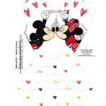 Caixa Explosiva Dia dos Namorados Mickey e Minnie 1