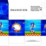 Capa Livrinho para Colorir Sonic - Fazendo a Nossa Festa