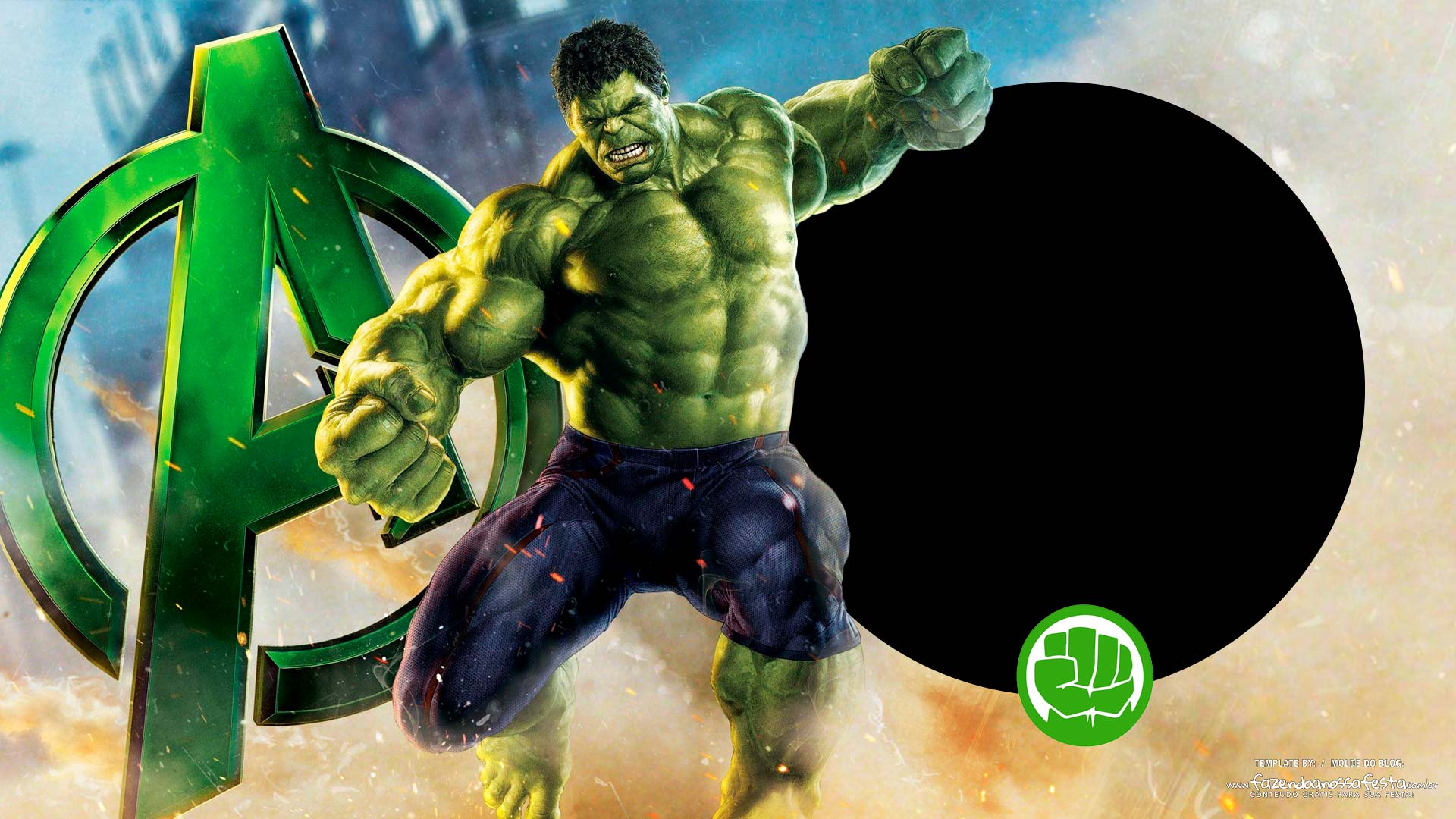 Imagem para TV tema Hulk 2