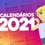 Calendario 2021 para imprimir gratis