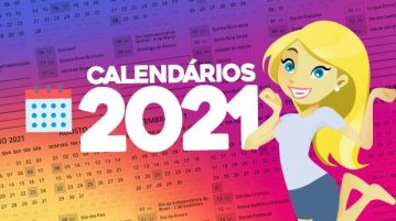 Calendário 2021 para Imprimir Grátis Calendario 2021 para imprimir gratis