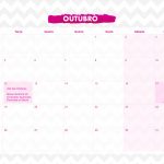 Calendario Mensal 2021 Coruja outubro