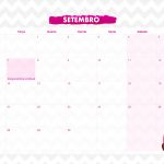Calendario Mensal 2021 Coruja setembro