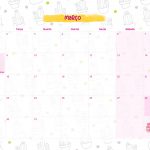 Calendario Mensal 2021 Lhama Marco