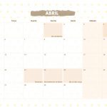 Calendario Mensal 2021 Lhama amarela abril