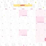 Calendario Mensal 2021 Lhama junho