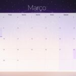 Calendario Mensal 2021 Marco Zodiaco