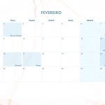 Calendario Mensal 2021 Marmore fevereiro