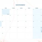 Calendario Mensal 2021 Marmore novembro