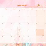 Calendario Mensal 2021 Raposinha dezembro