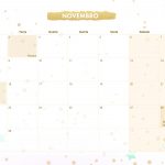 Calendario Mensal 2021 Unicornio 2 novembro