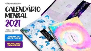 Calendário Mensal 2021 para Imprimir Grátis para Baixar Calendario Mensal 2021 para imprimir gratis