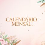 Capa Calendario Mensal 2021 Floral