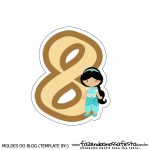 Numeros Jasmine cute 8