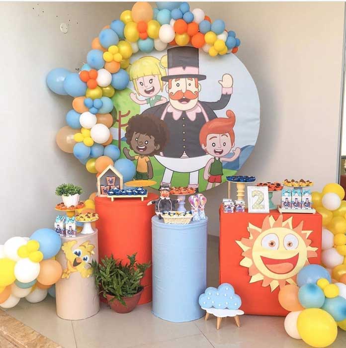 Mundo Bita Decoração de festa Infantil