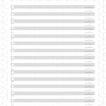 Planner 2021 Preto e Branco Checklist Mensal