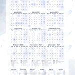 Planner Borboletas Azuis Calendario 2021