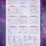 Planner Galaxia Lilas Calendario 2023