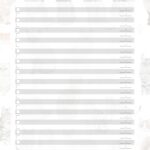 Planner Gatinhos Checklist Mensal