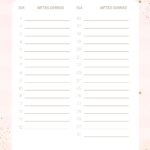 Planner Rose Gold Marco