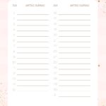 Planner Rose Gold Outubro