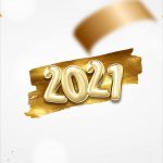 Adesivo para Cofrinho Kit Festa Ano Novo 2021