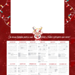 Calendario 2021 Personalizado com foto de Natal 3