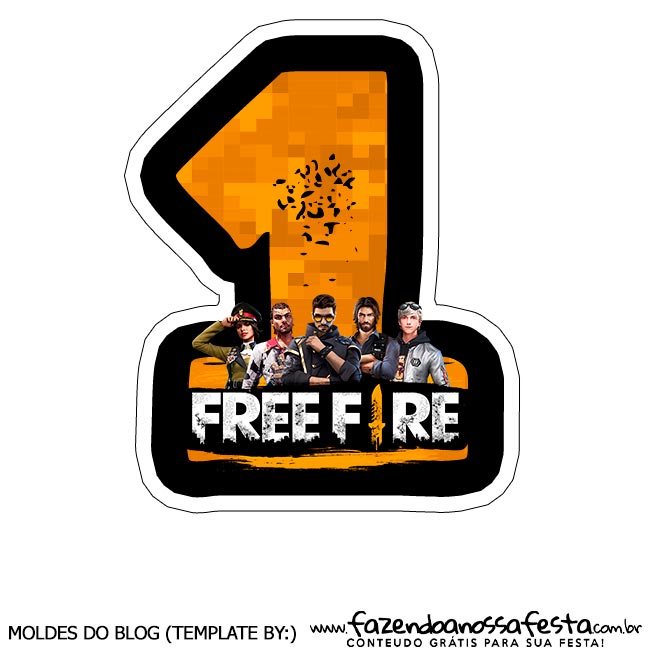 Numero 5 Free Fire - Fazendo a Nossa Festa