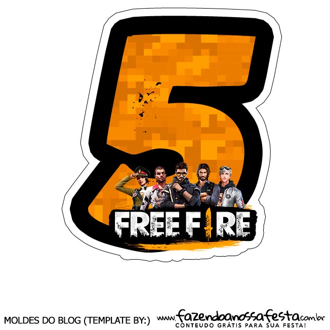 Numero 5 Free Fire - Fazendo a Nossa Festa