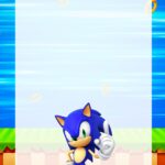 Convite Virtual Sonic - Quântica Studio Aniversário Tema Sonic