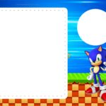 Convite de aniversário infantil Sonic Edite Online