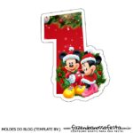 Numeros Natal Mickey e Minnie 1